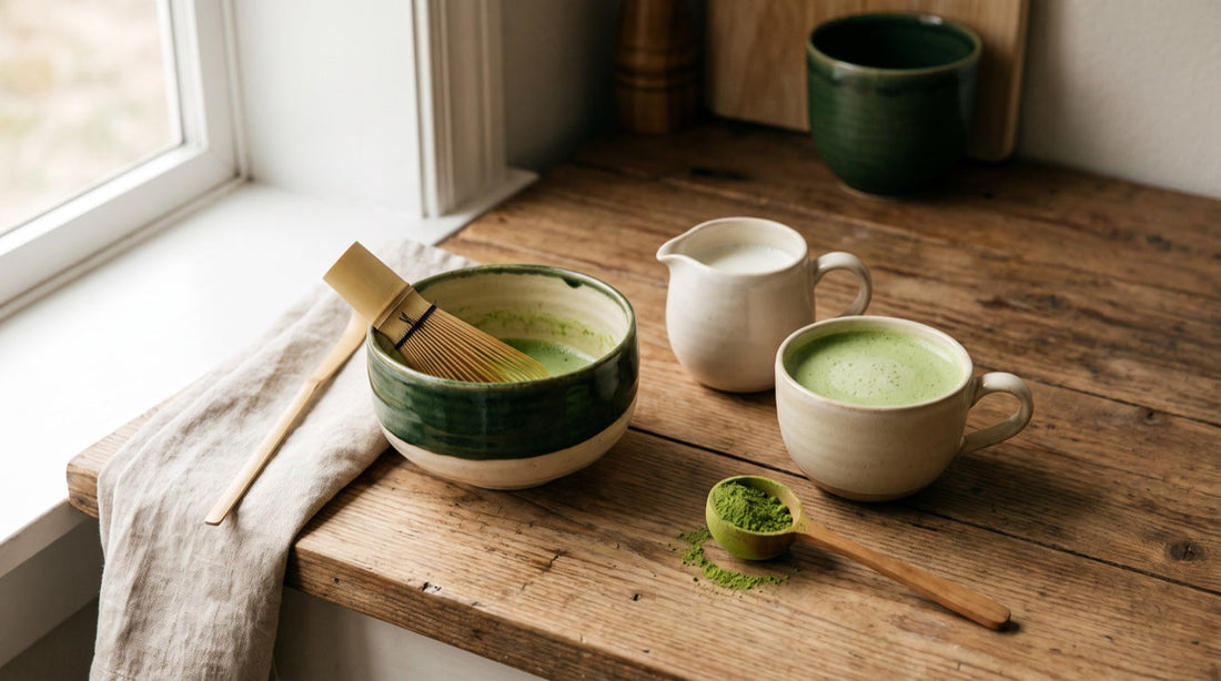 Matcha latte maison : la recette honnête, du premier geste à la dernière gorgée
